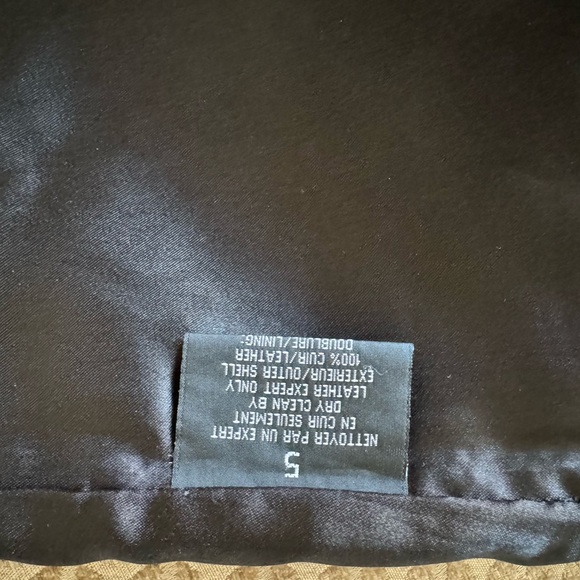 BOD & CHRISTENSEN BLACK 100% LEATHER MOTO PANTS - 8 - Picture 8 of 9
